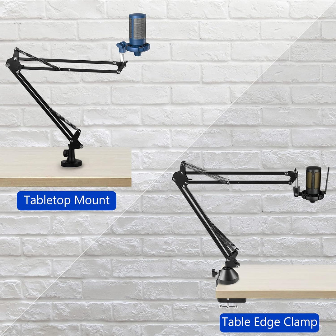 GEEKRIA for Creators Mikrofonarm kompatibel mit Fifine K669, K670, K670B, K658, K678, AmpliGame A6T,