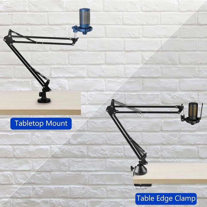 GEEKRIA for Creators Mikrofonarm kompatibel mit Fifine K669, K670, K670B, K658, K678, AmpliGame A6T,