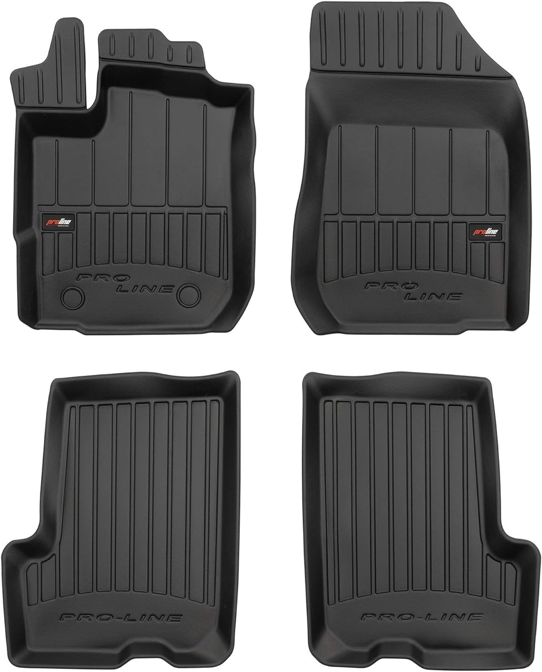 SMK Gummimatten auto fussmatten Satz für Dacia Logan MCV I 2006-2013 Erleben Sie einen neuen Standar