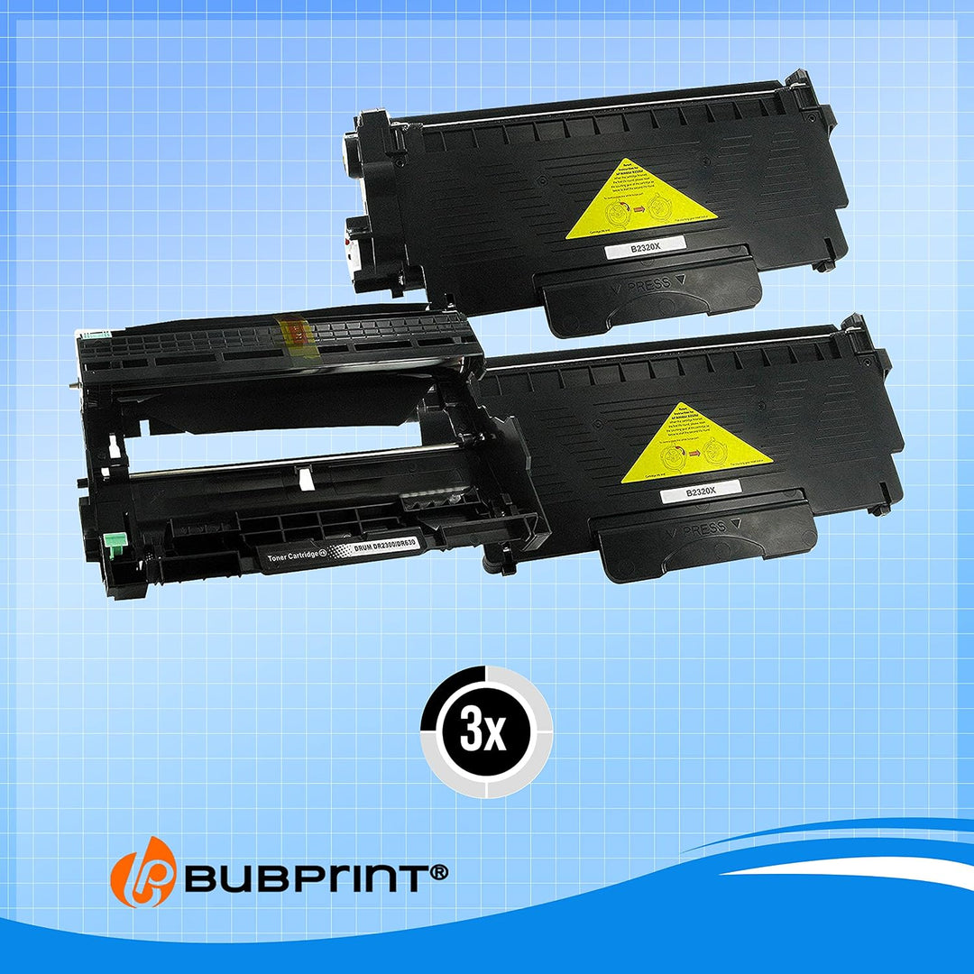 Toner und Trommel kompatibel als Ersatz für Brother TN-2320 DR-2300 für DCP-L2500D DCP-L2520DW DCP-L