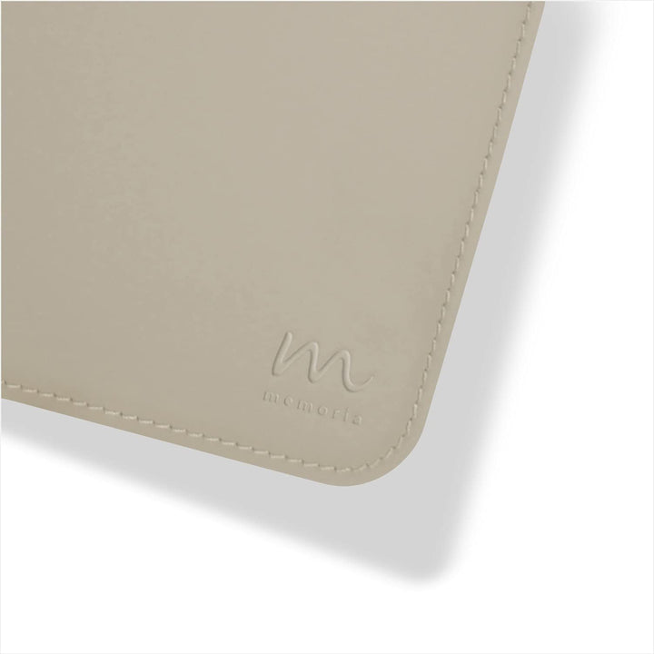 Memoria Schreibunterlage ARTHUR | Regeneriertes Leder | Desk Pad Schreibtischunterlage Schreibtisch-