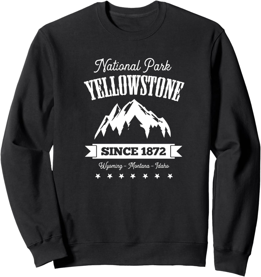 Yellowstone-Nationalpark Wyoming Montana Idaho USA Sweatshirt