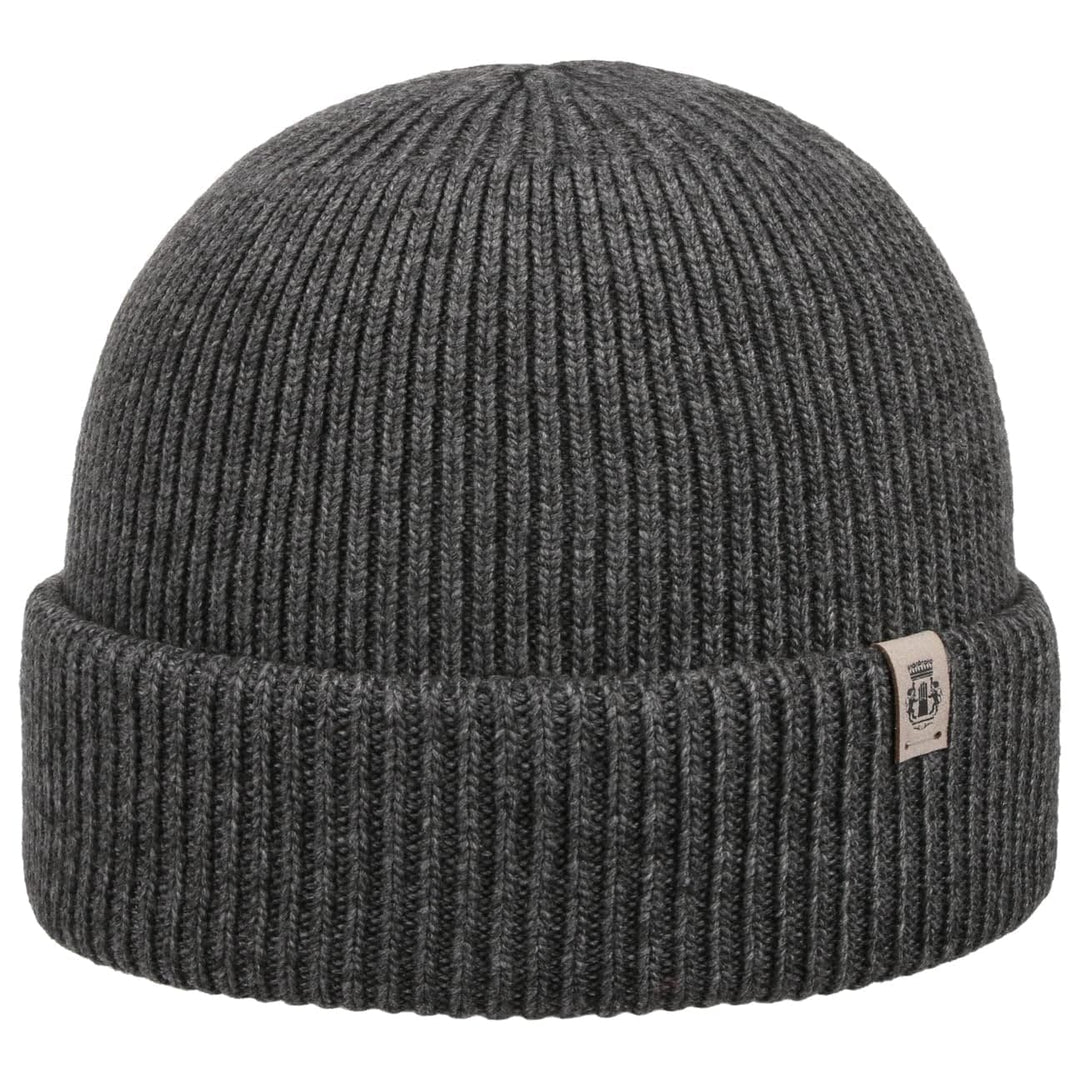 Roeckl Damen Essentials Umschlagmuetze Mütze 53-59 Anthrazit, 53-59 Anthrazit