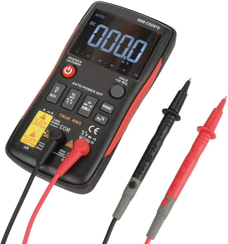 Digital Multimeter, ANENG Q1 Echt Effektiv Voltmeter Amperemeter Kapazitätsmesser Messwiderstand Fre