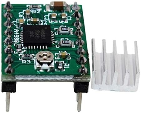 CNC Shield Board + 4 Pieces A4988 (Green Color) Step Driver For 3D Printer