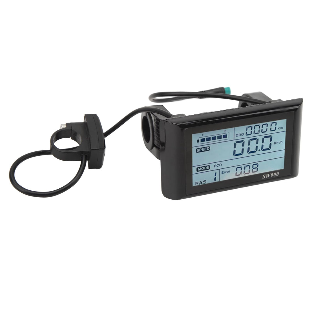LCD Display für wasserdicht mit Batterieanzeige, Elektrofahrrad Bildschirm für Stadtverkehr Fitness