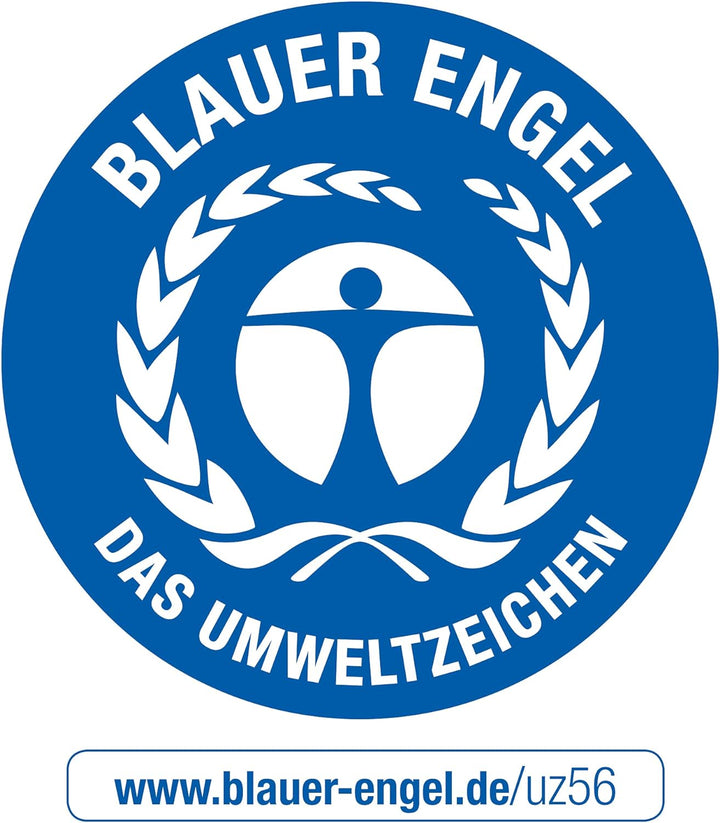 Centra Standard-Ordner, Wolkenmarmor, 25er Pack, Recycling, Blauer Engel, LGA Zertifikat, A4, 5,2 cm