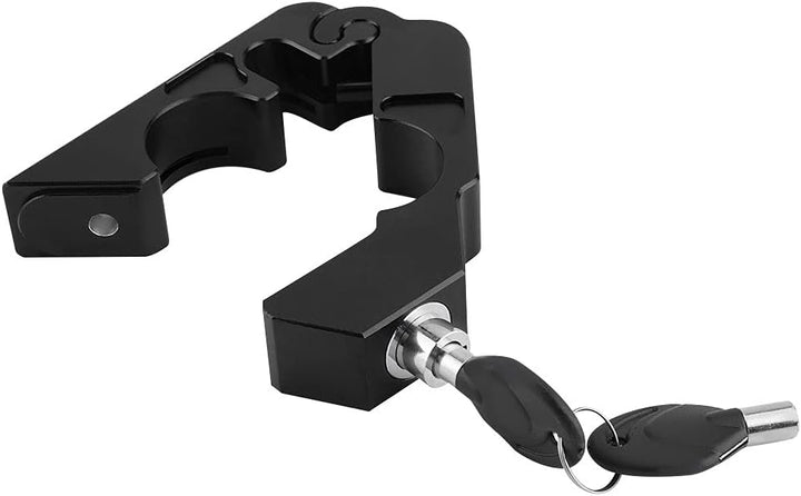 Madezz Motorrad Lenker Bremshebelschloss, Universal CNC Aluminiumlegierung Diebstahlsicherungen Fahr