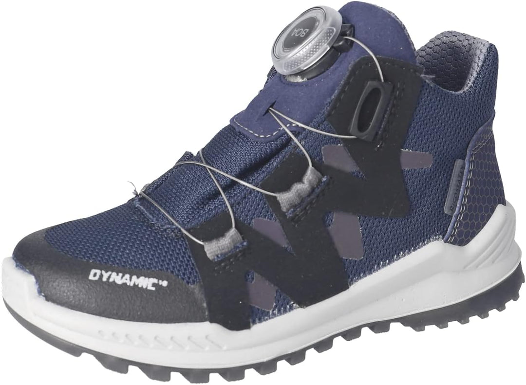 RICOSTA Jungen Stiefel Runner,Kinder Boots,lose Einlage,RicostaTEX,BOA, Blau 180