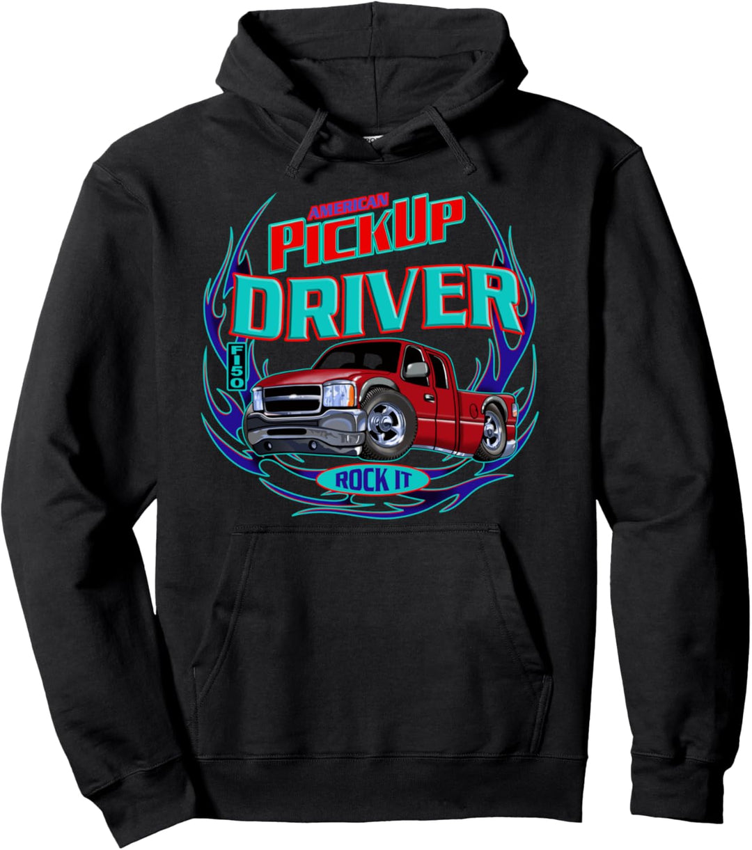 Pickup Driver Pullover Hoodie