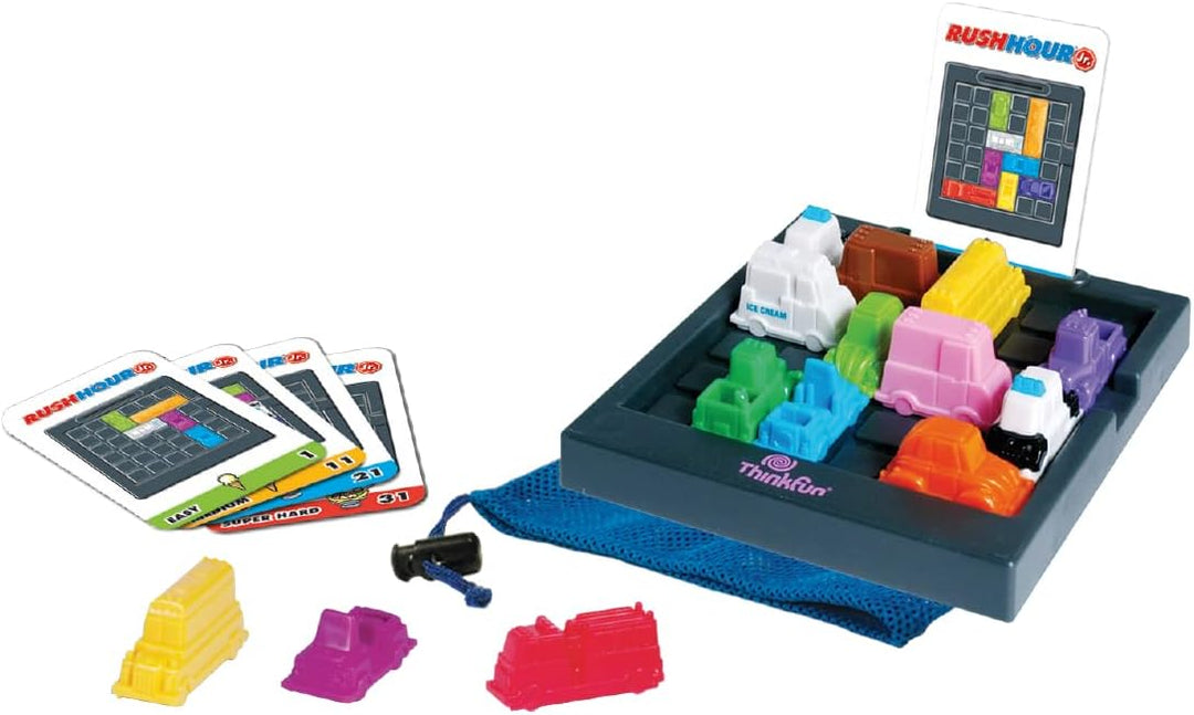 ThinkFun 76442 - Rush Hour Junior - Das bekannte Logikspiel für jüngere Kinder ab 5 Jahren. Das Stau
