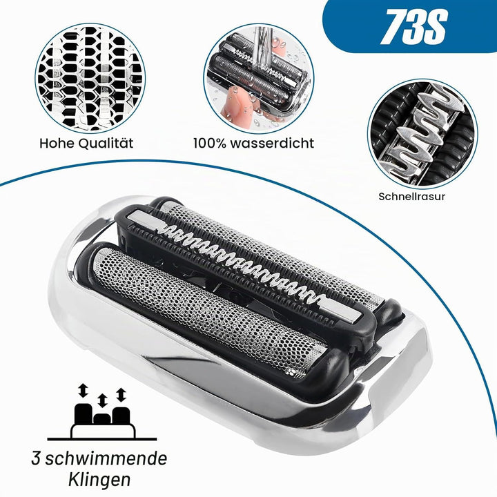 2 Stück Series 7 Scherkopf für Br*un, Elektrorasierer 73S Series 7 Rasierkopf S7 Scherkopf Ersatzras
