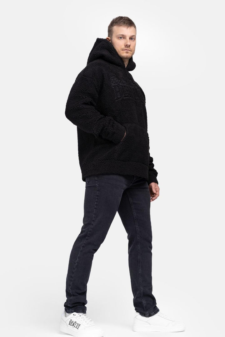 BENLEE Herren Kapuzensweatshirt Oversize Bonzo XL Black/Black, XL Black/Black