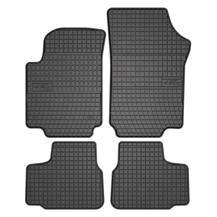 FROGUM El Toro Gummimatten Ganzjähriges-Set von Autofussmatte Auto Fussmatten für SEAT Mii 2011-19,