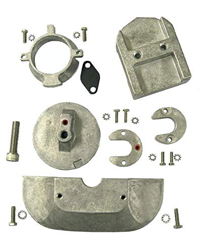 Saarwebstore Navalloy Anoden Set Mercruiser Antriebe Alpha One Bravo Anodenmetall alle Gewässer Süss