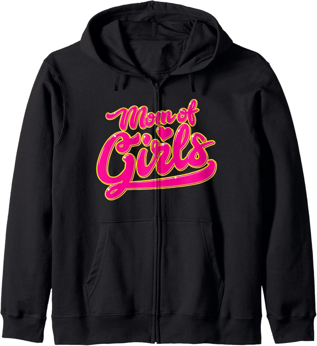 Mom of Girls - Mama Geschenk von Tochter Töchter Geschenke Kapuzenjacke