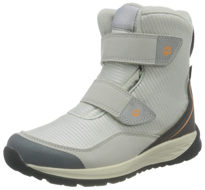 Jack Wolfskin Unisex Kinder Polar Bear Texapore High Vc K Schneestiefel 26 EU Light Grey Off White,
