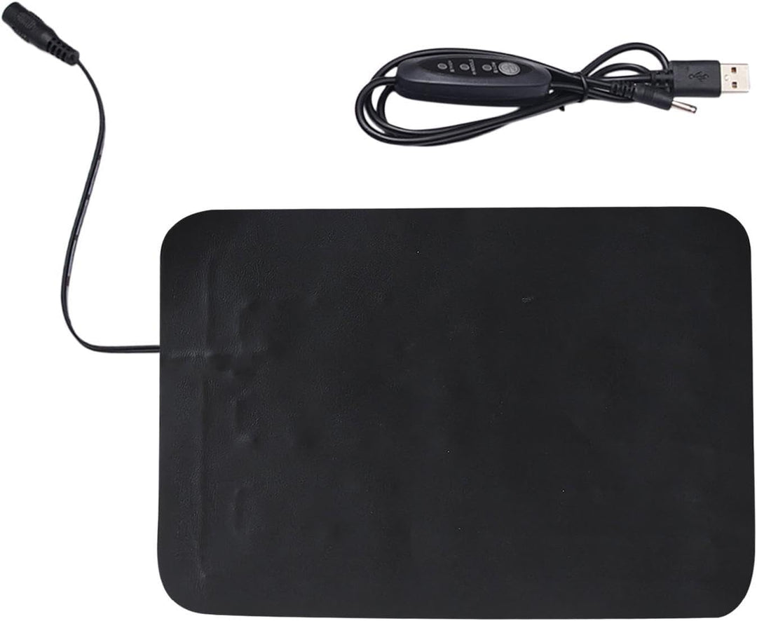 Sämling-Heizmatte mit Thermostat, USB-betriebenes Pflanzenheizkissen, Reptilien-Heizmatte für Indoor