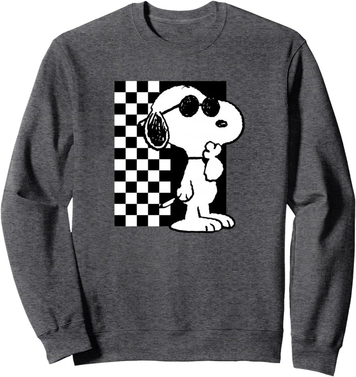 Peanuts - Snoopy Coolness Checkered Sweatshirt