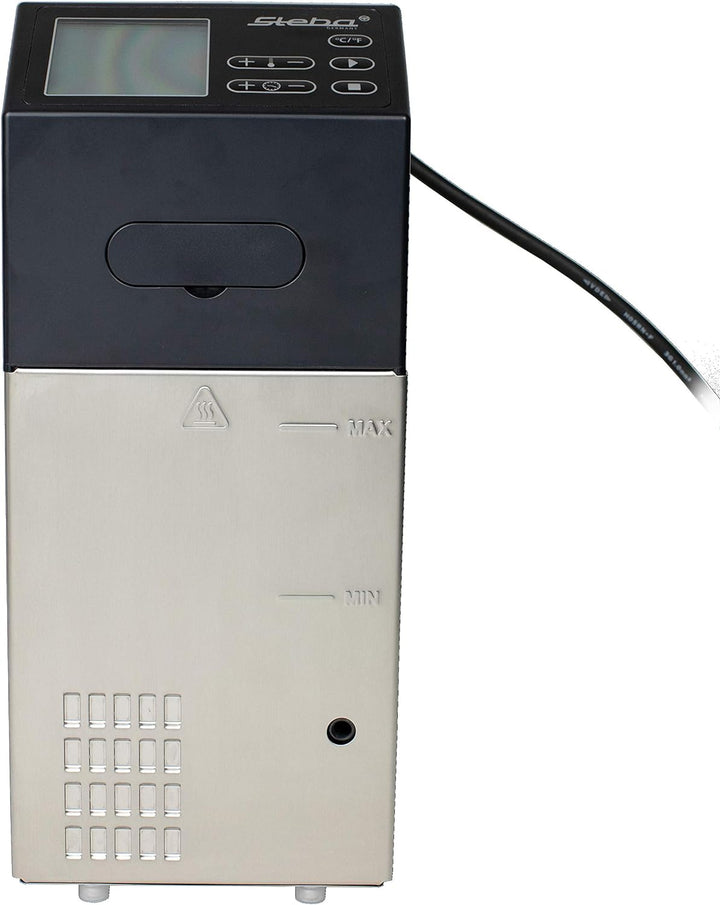 Steba SV 100 PROFESSIONAL Sous-Vide Garer Pumpleistung 7.5 L / Min, 1500 W, schwarz, Edelstahl