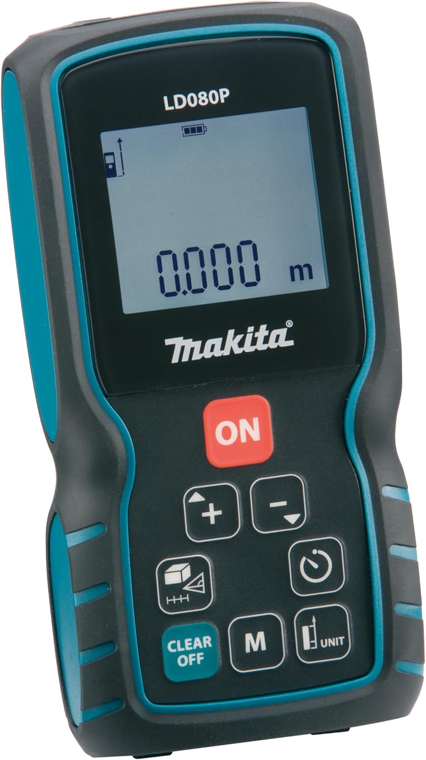 Makita LD080P Entfernungsmesser 80 m, Farbe Single, Single