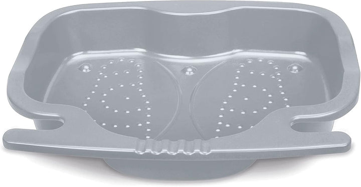 Intex Sicherheitsleiter 28076, für Pools von 122 cm Höhe, grau & Pool Foot Bath - Poolzubehör - Pool