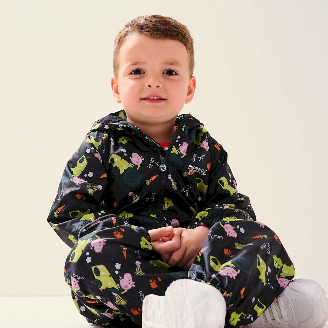 Regatta Unisex Baby Peppa Pobble Snowsuit (1er Pack) 5 Jahre Navy, 5 Jahre Navy