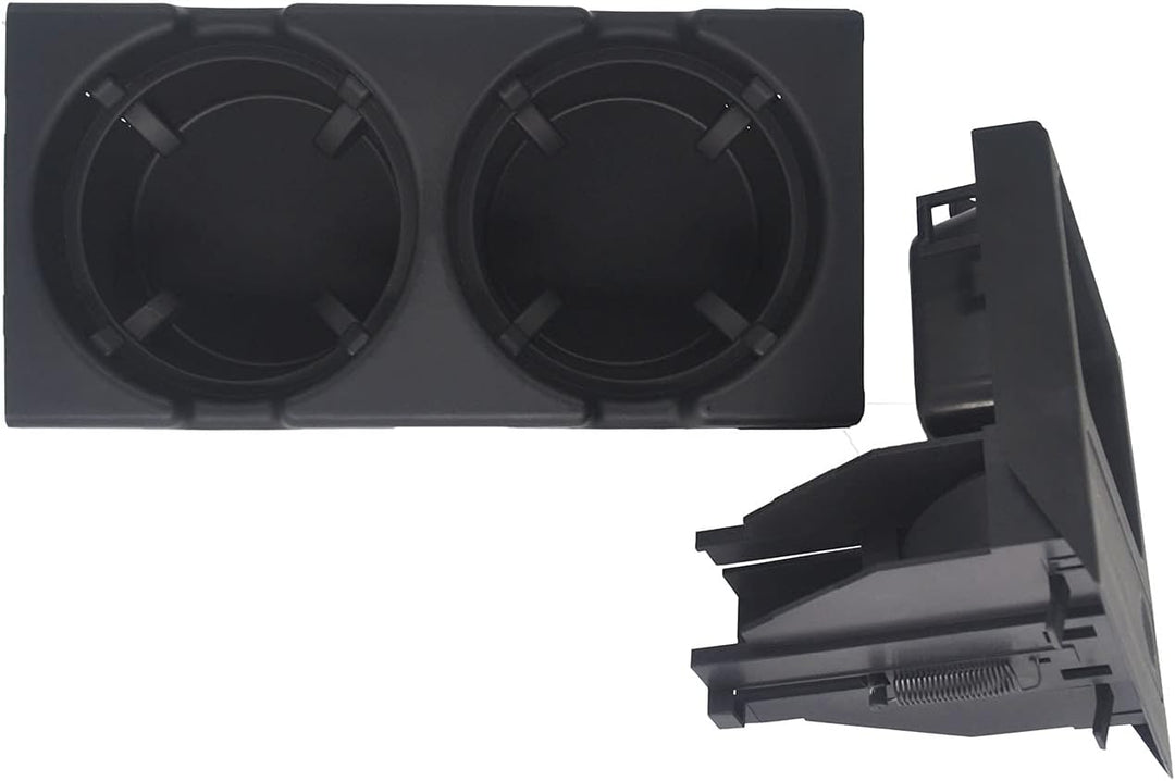 Getränkehalter für E46 Mittelkonsole Becherhalter für BM-W 3 Series 51168217953 Schwarz Cupholder, S