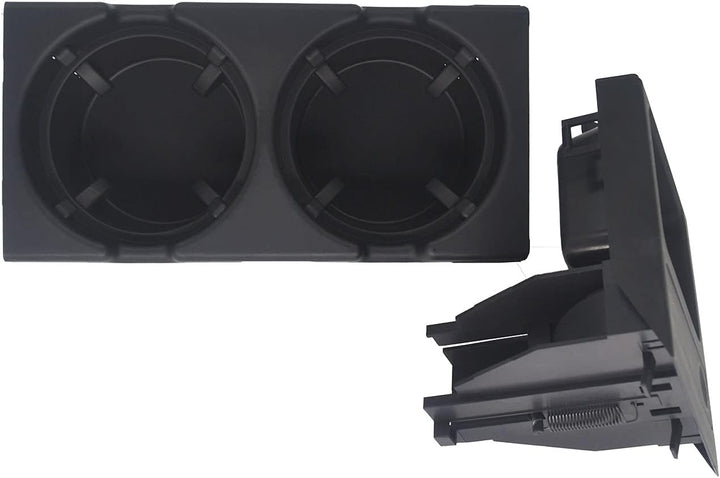 Getränkehalter für E46 Mittelkonsole Becherhalter für BM-W 3 Series 51168217953 Schwarz Cupholder, S