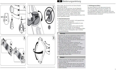 Hama 00108367 Wandhalterung für Tablets , Einstellbar, bis 7-10,5 Zoll Wand-Halterung, Wand-Halterun