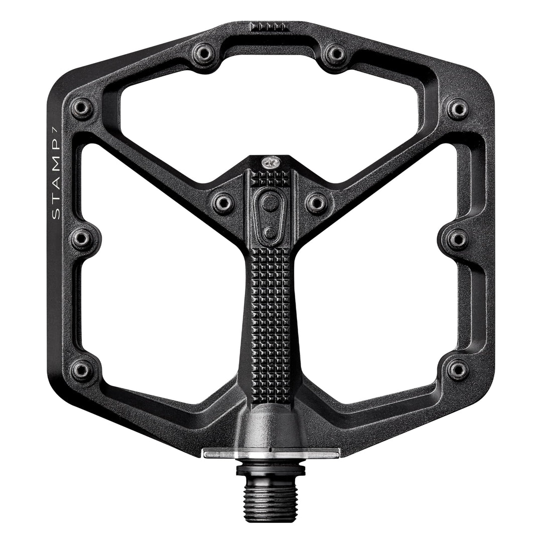 Crankbrothers Stamp Flat BMX/MTB Fahrradpedal – Plattform-Fahrradpedal, minimales Profil, Verstellba