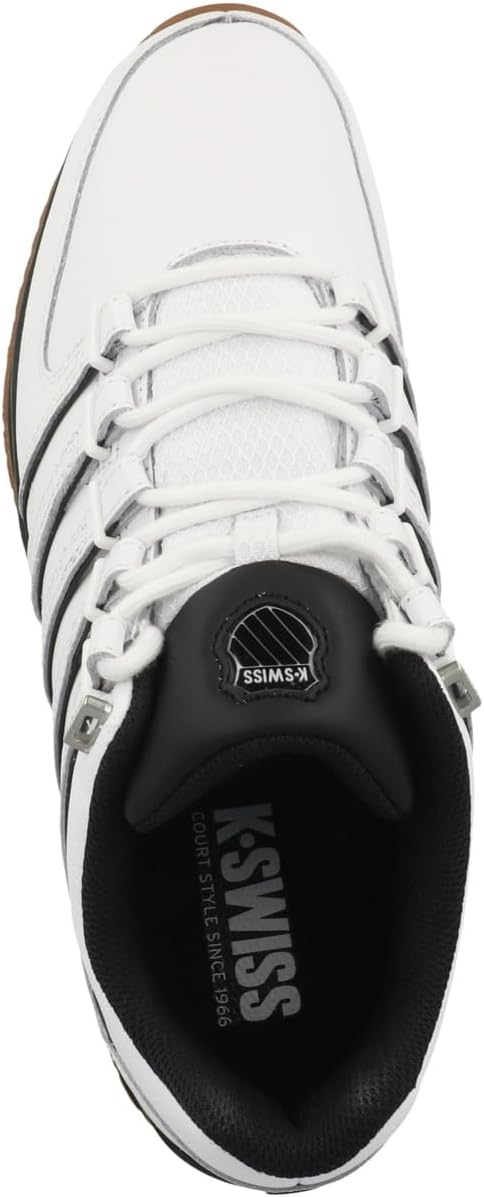 K-Swiss Herren Rinzler Sneaker 41.5 EU White Corporate, 41.5 EU White Corporate