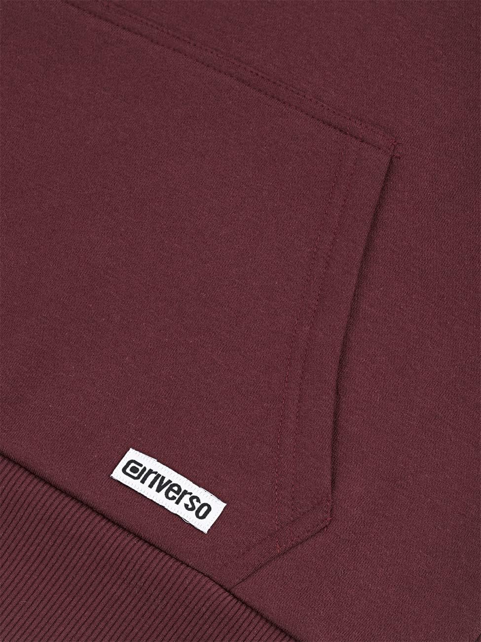Hoodie Herren Regular Fit RIVLinus Kapuzenpullover Pullover Sweatshirt Streetwear Grau Braun Grün Ro