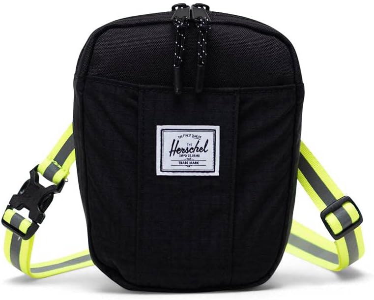 Herschel Unisex Cruz Umhängetasche Einheitsgrösse Black Enzyme Ripstop / Black / Safety Yellow, Einh