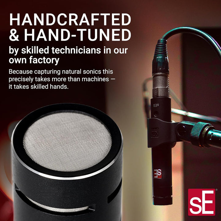 SE ELECTRONICS SE8 Stereo Set Schwarz, Schwarz