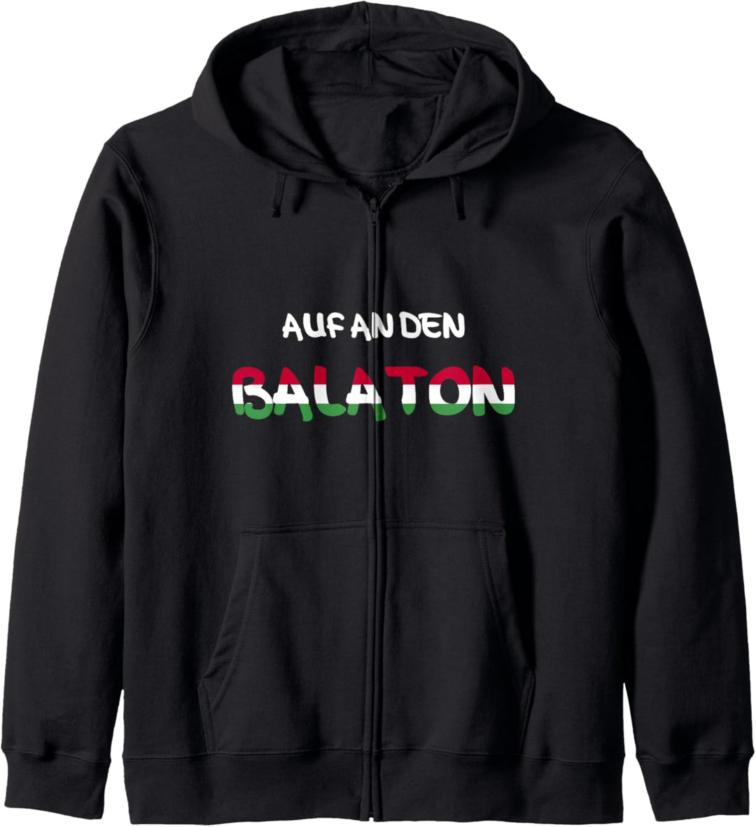 Plattensee Auf an den Balaton Kapuzenjacke