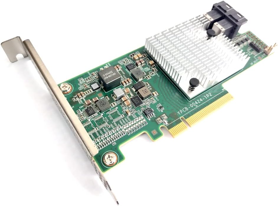 LSI SAS 9300 – 8i SGL Mini SAS-Schnittstelle und Netzteil