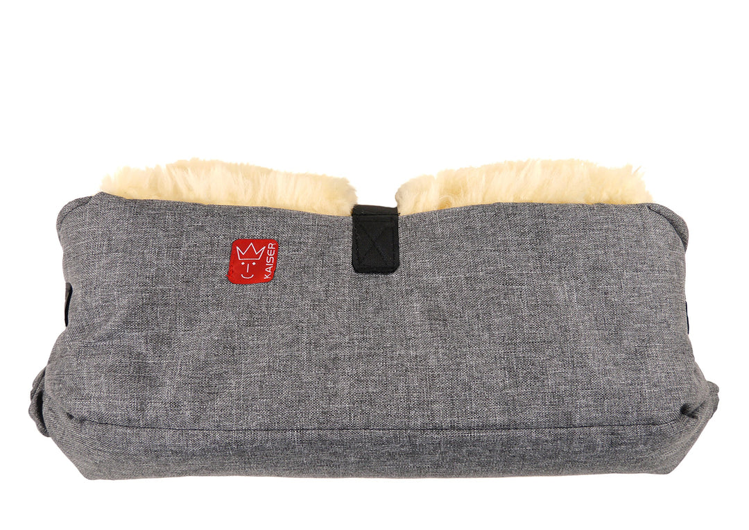 Kaiser 6573270 Handwärmer Big Double melange, anthrazit anthracite melange, anthracite melange