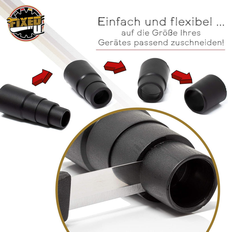 Staubsauger Adapter passend für Werkstattsauger Universal Schlauchadapter zur Reduzierung von Durchm