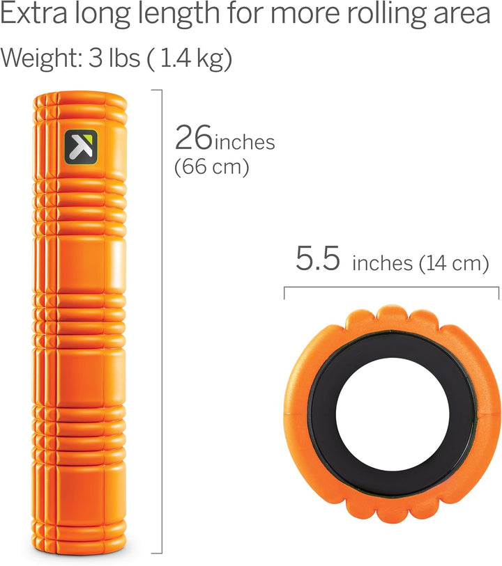TRIGGERPOINT Gitter Orange Schaumstoffrolle, Orange Schaumstoffrolle
