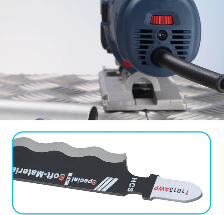 OTOTEC Stichsägeblätter T1013AWP 2608667396, 250 mm, zum Schneiden von Faserisolierung, Karton, Tepp