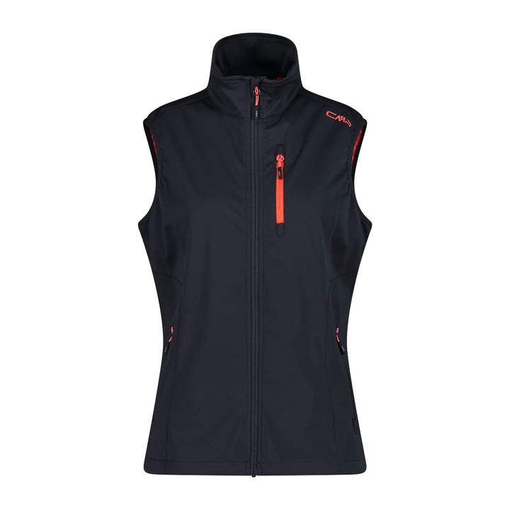 CMP Damen Woman Vest VEST 56 Anthrazit, 56 Anthrazit