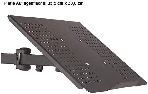 DRALL INSTRUMENTS Tischhalterung Halterung für Laptop Notebook Netbook Tablet PC's Tisch Halterung S