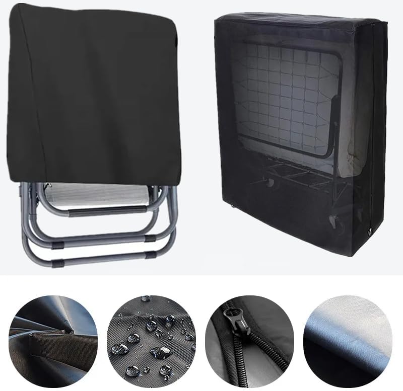 Klappstühle Schutzhülle, 210T Polyestergewebe Gartenstühle Abdeckung, Winddicht, Anti-UV, Staubdicht