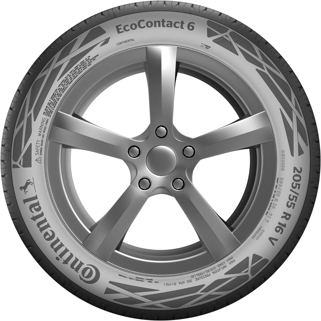 CONTINENTAL - EcoContact 6 - 215/60 R 17 - 096H/A/A/71dB - Sommerreifen