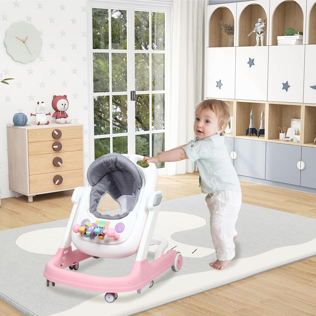 Lauflernhilfe Babywalker und Lauflernwagen, Laufwagen Baby Walker für Kinder, Gehhilfen, Höhe einste