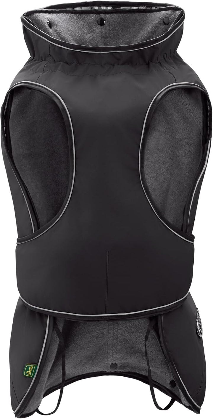 HUNTER UPPSALA Hundemantel, wasserabweisend, reflektierend, 45, schwarz schwarz 45, schwarz 45
