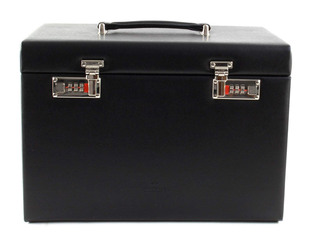 WINDROSE Ambiance Schmuckkoffer 37 cm Leder Black, Black