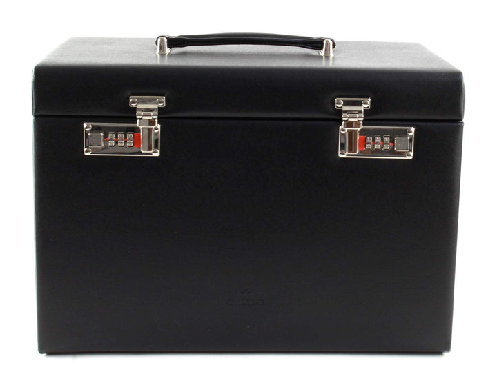 WINDROSE Ambiance Schmuckkoffer 37 cm Leder Black, Black
