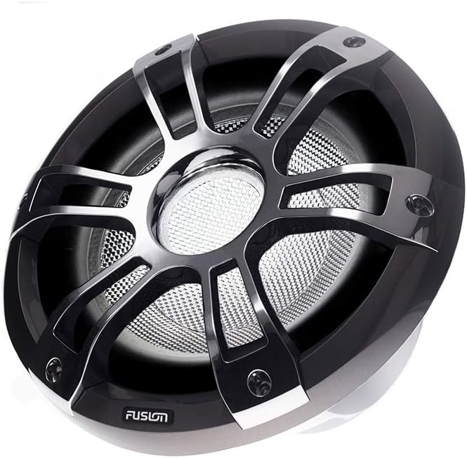 Subwoofer 10" Chrom mit LEDs